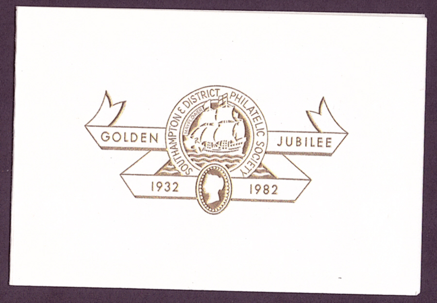 (image for) 1982 Southampton and District Philatelic Society Golden Jubilee Privately Produced Booklet
